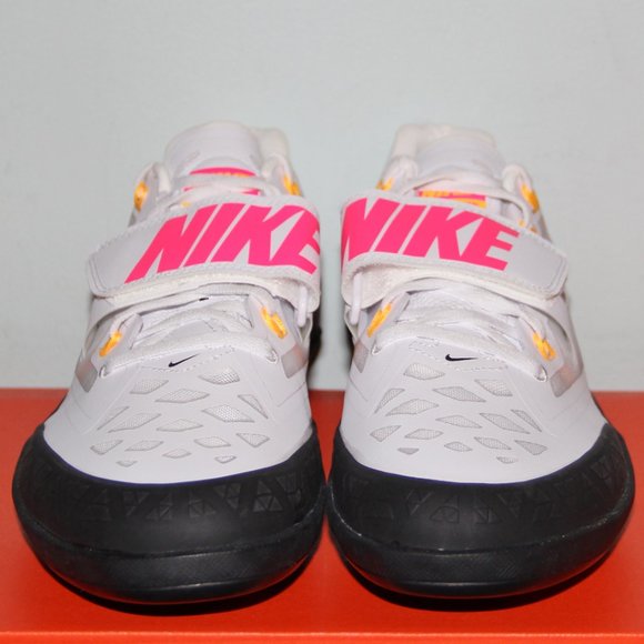 Nike Zoom Rotational 6 Throw Shoes Mens 15 White Pink Track & Field - Picture 4 of 8
